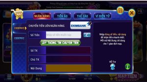 Hướng dẫn nạp tiền RIKVIP qua ngân hàng