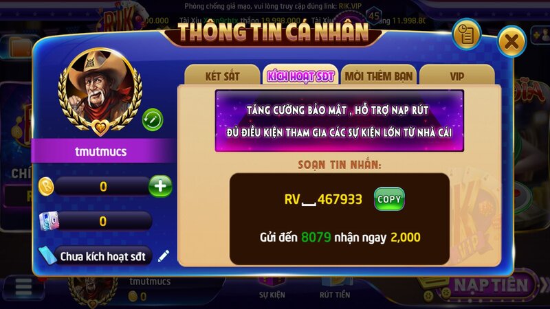 Hướng dẫn kích hoạt số điện thoại